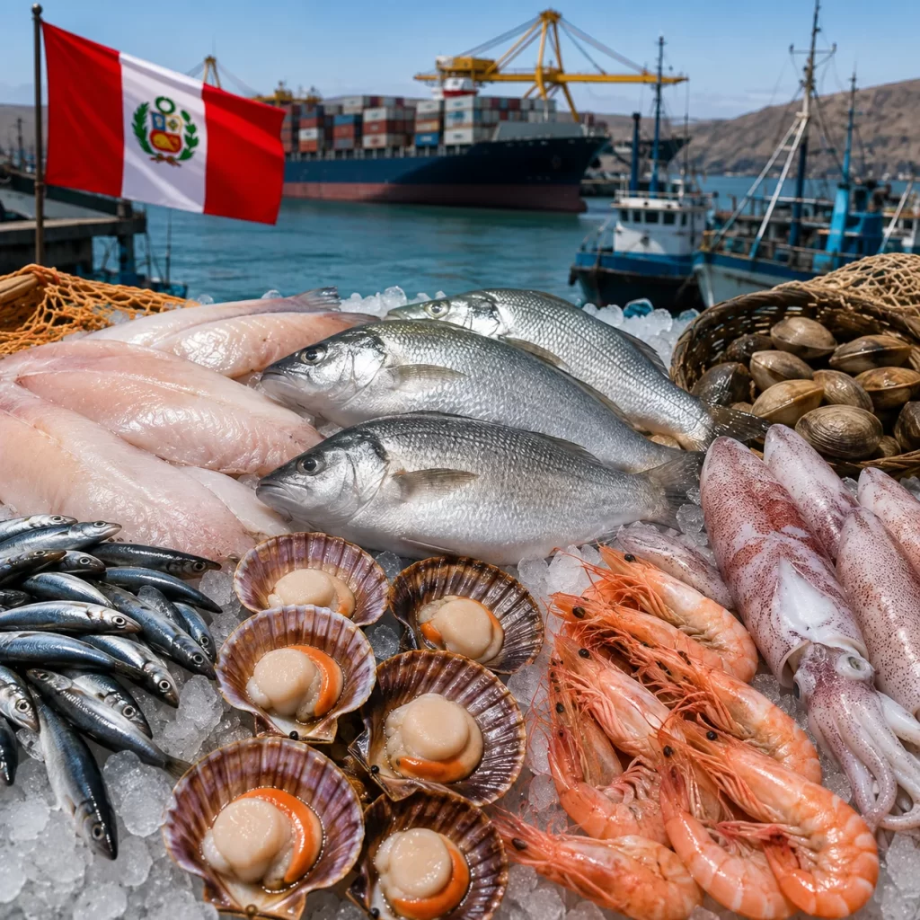 Las especies más exportadas del mar peruano